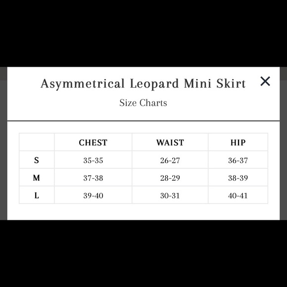 🆕 Asymmetrical Leopard Print Skirt - Picture 4 of 4